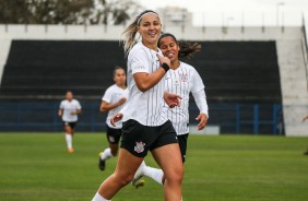 Crivelari marcou gol contra a Ferroviária, pelo Paulista Feminino