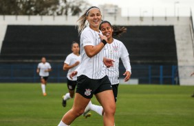 Crivelari marcou gol contra a Ferroviria, pelo Paulista Feminino