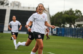 Crivelari marcou um dos, dos três gols, contra a Ferroviária pelo Paulista Feminino
