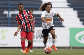 Garotada do Sub15 em partida contra o Primavera, pelo Paulista da categoria