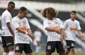 Garotos do Sub15 do Timão em partida contra o Primavera, pelo Paulista da categoria