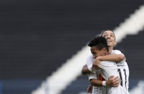 Meninos do Sub15 em partida contra o Primavera, pelo Paulista da categoria