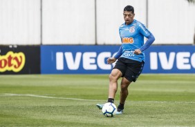 Ralf durante último treino antes do jogo contra o Avaí, pelo Brasileirão