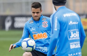 Ramiro durante último treino antes do jogo contra o Avaí, pelo Brasileirão