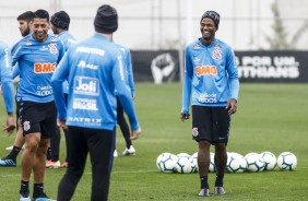 Ren Jnior durante ltimo treino antes do jogo contra o Ava, pelo Brasileiro