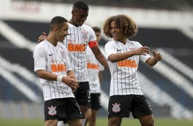 Sub15 do Timo em partida contra o Primavera, pelo Paulista da categoria