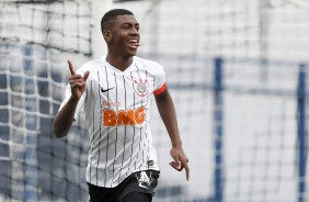 Timozinho Sub15 durante jogo contra o Primavera, pelo Paulista