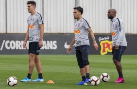 Avelar, Gabriel e Love no ltimo treino preparatrio para embate contra o Fluminense