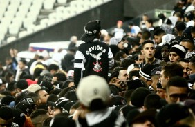 Festa da Fiel no duelo contra o Fluminense, pela Copa Sul-Americana, na Arena Corinthians