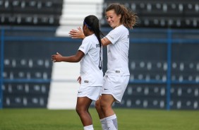 Jogadoras do Timo Estrela de Guarulhos pelo Paulista Feminino Sub17