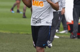 Jovem Pedrinho no último treino preparatório para embate contra o Fluminense