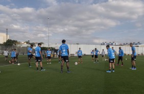 Corinthians finaliza preparação para jogo contra o Fluminense, pela Sul-Americana