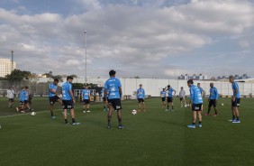 Corinthians finaliza preparao para jogo contra o Fluminense, pela Sul-Americana