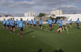 Elenco do Corinthians finaliza preparação para jogo contra o Fluminense, pela Sul-Americana