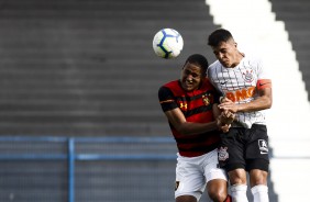 Garoto Roni no jogo contra o Sport, pelo Campeonato Brasileiro Sub-20