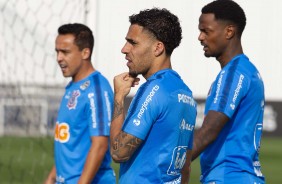 Jadson, Gabriel e Ren finaliza preparao para jogo contra o Fluminense, pela Sul-Americana