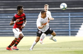 Olha ele a! Janderson no jogo contra o Sport, pelo Campeonato Brasileiro Sub-20