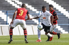 Ruan no jogo contra o Sport, pelo Campeonato Brasileiro Sub-20