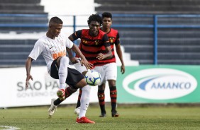 Ruan no jogo contra o Sport, pelo Campeonato Brasileiro Sub-20