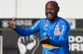 Vagner Love finaliza preparao para jogo contra o Fluminense, pela Sul-Americana