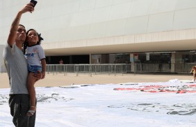 #Timo109: pais e filhos nos eventos de aniversrio do Corinthians, na Arena