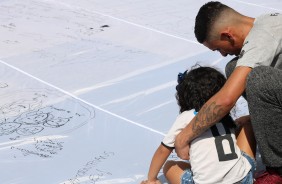 #Timão109: pais e filhos presentes nos eventos de aniversário que acontecem neste sábado, na Arena
