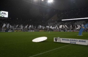 109 bandeiras estiveram presentes na Arena Corinthians em comemoração ao aniversário do clube