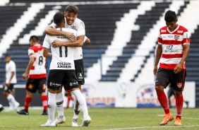 Celeri no duelo contra o Linense, pelo Campeonato Paulista Sub-20