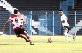 Du no duelo contra o Linense, pelo Campeonato Paulista Sub-20