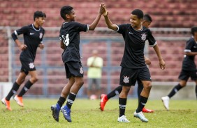 Pelo Campeonato Paulista Sub13, Nacional e Corinthians se enfrentaram