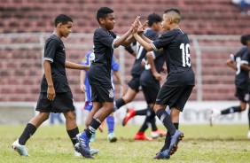 Pelo Campeonato Paulista Sub13, Nacional e Corinthians se enfrentaram
