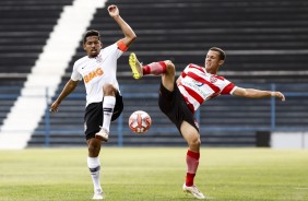 Rael no duelo contra o Linense, pelo Campeonato Paulista Sub-20