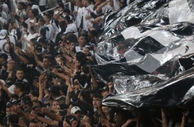 Torcida corintihana no jogo contra o Atlético-MG, pelo Campeonato Brasileiro