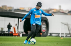 Clayson treina no CT Joaquim Grava para duelo contra o Cear, pelo Brasileiro