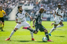 Love no duelo contra o Ceará, pelo Campeonato Brasileiro, na Arena Corinthians
