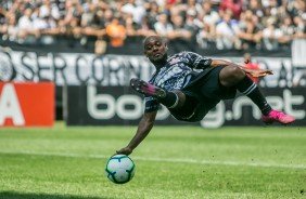 Love no duelo contra o Ceará, pelo Campeonato Brasileiro, na Arena Corinthians