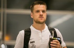 Ramiro chega à Arena Corinthians para duelo contra o Ceará, pelo Brasileirão