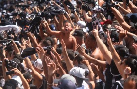 Arena Corinthians recebeu bela festa da torcida alvinegra