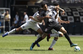 Gustavo durante jogo contra o Cear, pelo Brasileiro, na Arena Corinthians