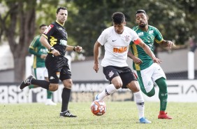 Roni durante vitória sobre o Guarani, pelo Campeonato Paulista Sub-20