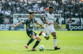 Vital no jogo contra o Ceará, pelo Campeonato Brasileiro, na Arena Corinthians