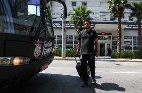 Arthur Elias antes do duelo contra o Flamengo, pela semifinal do Brasileiro