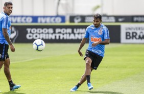 Meia Sornoza no ltimo treino antes do jogo contra o Fluminense, pelo Brasileiro