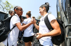 Paulinha chega à Fazendinha para semifinal contra o Flamengo