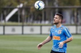 Ramiro no último treino antes do jogo contra o Fluminense, pelo Brasileirão
