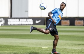 Renê Júnior no último treino antes do jogo contra o Fluminense, pelo Brasileirão