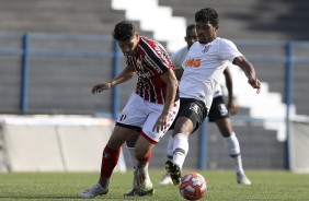 Ronald durante vitria sobre o Botafogo, pelo Campeonato Paulista Sub-20