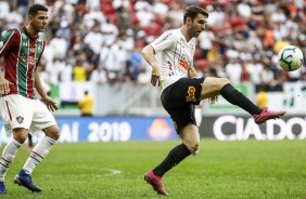 Boselli no jogo contra o Fluminense, pelo Brasileiro, no Man Garrincha