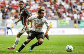 Jadson no jogo contra o Fluminense, pelo Brasileiro, no Man Garrincha