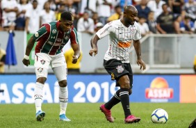 Love no jogo contra o Fluminense, pelo Brasileiro, no Man Garrincha